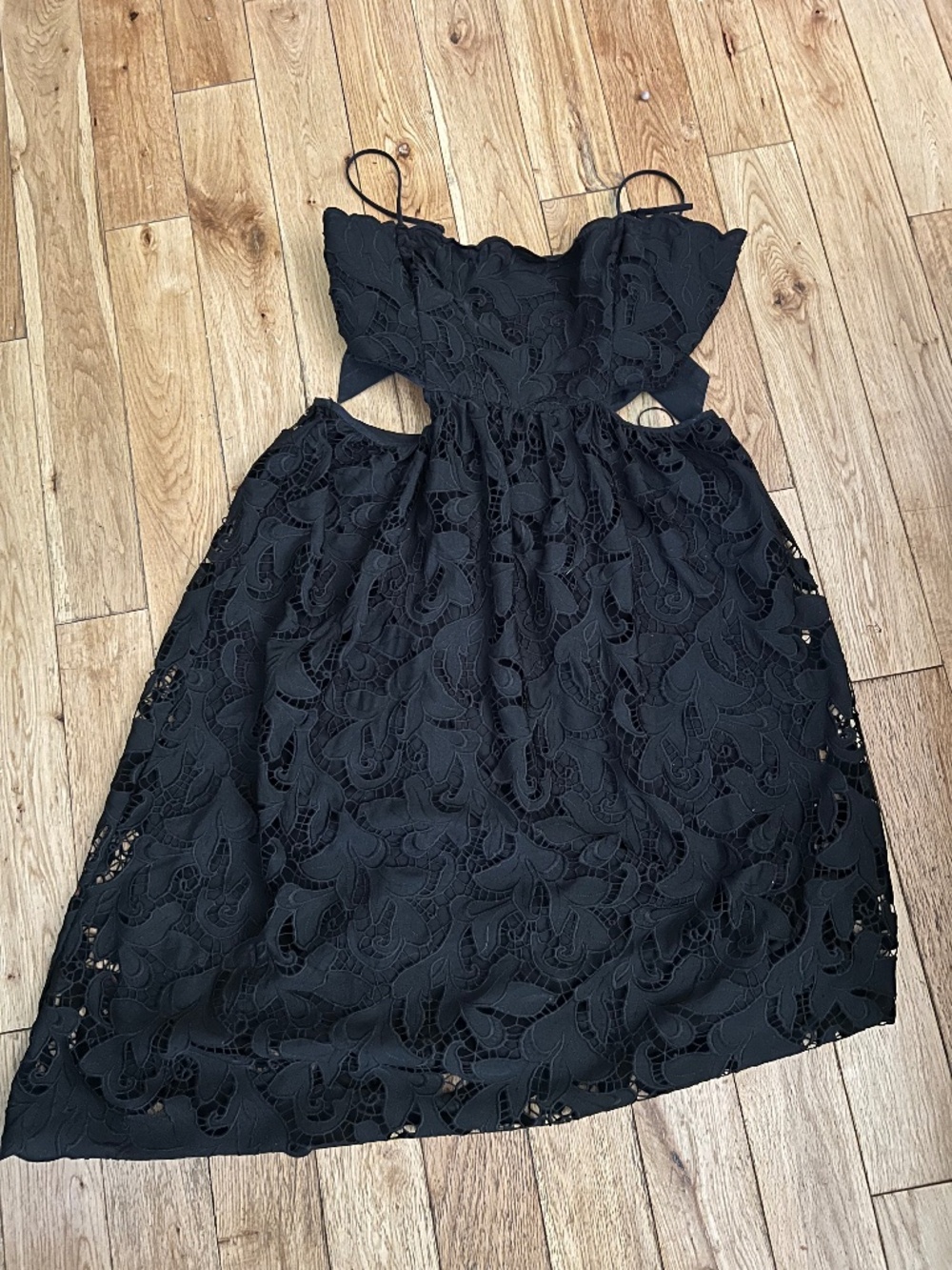Express black lace cut out